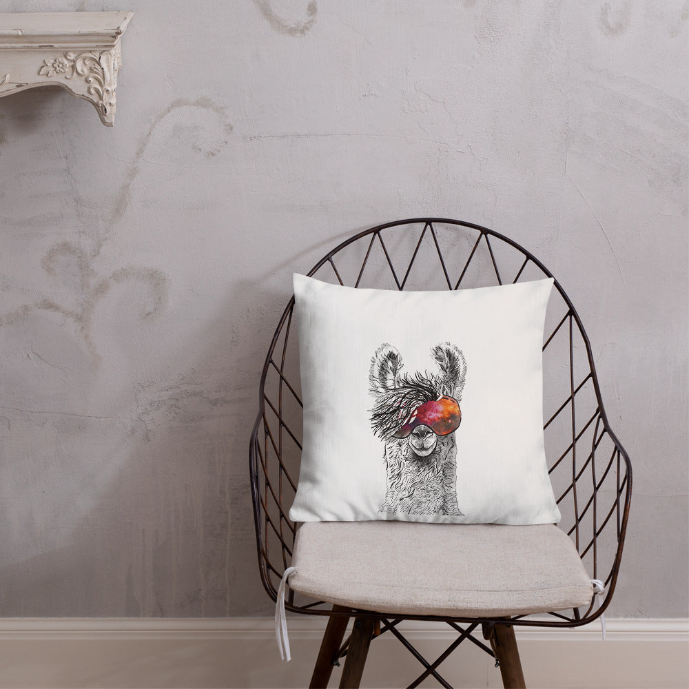 Drama Llama Galaxy Premium Pillow