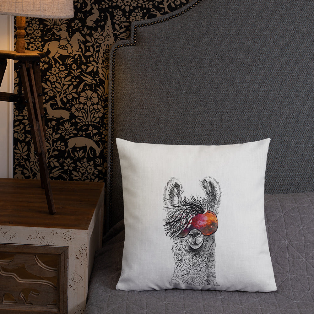 Drama Llama Galaxy Premium Pillow