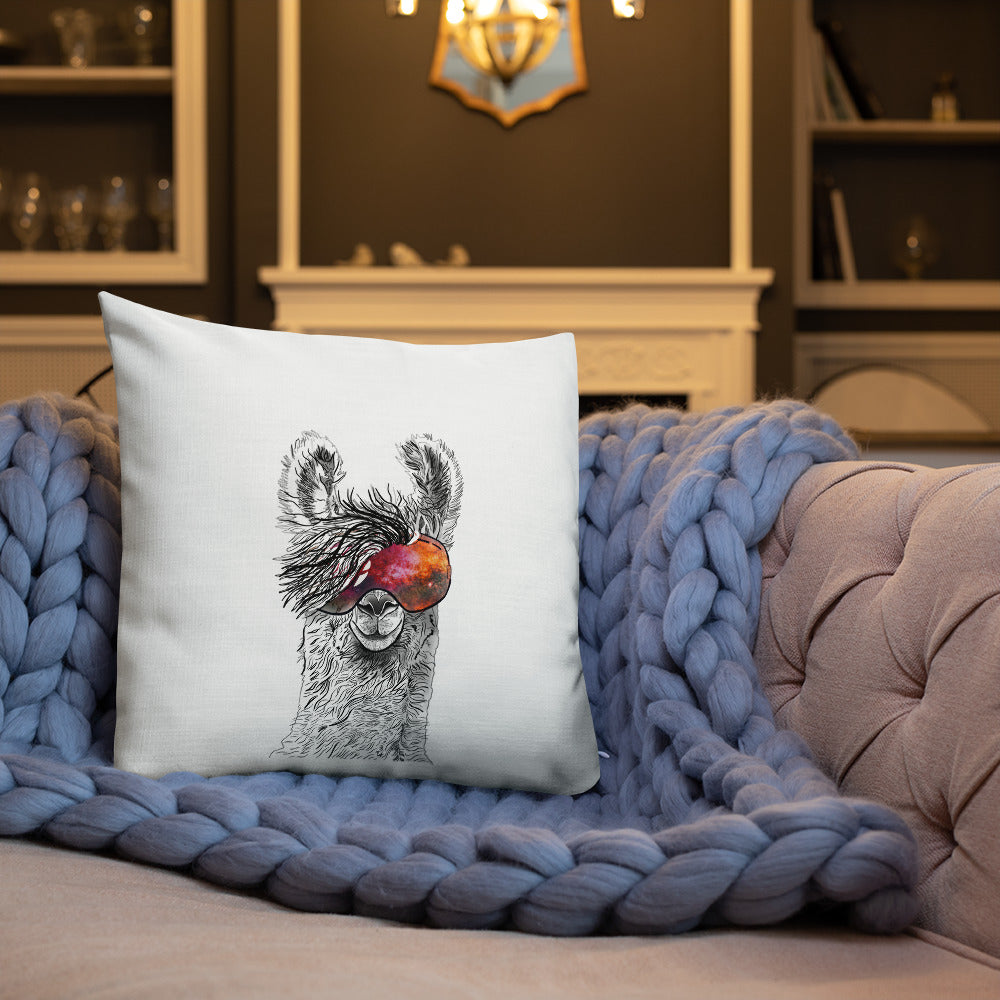 Drama Llama Galaxy Premium Pillow