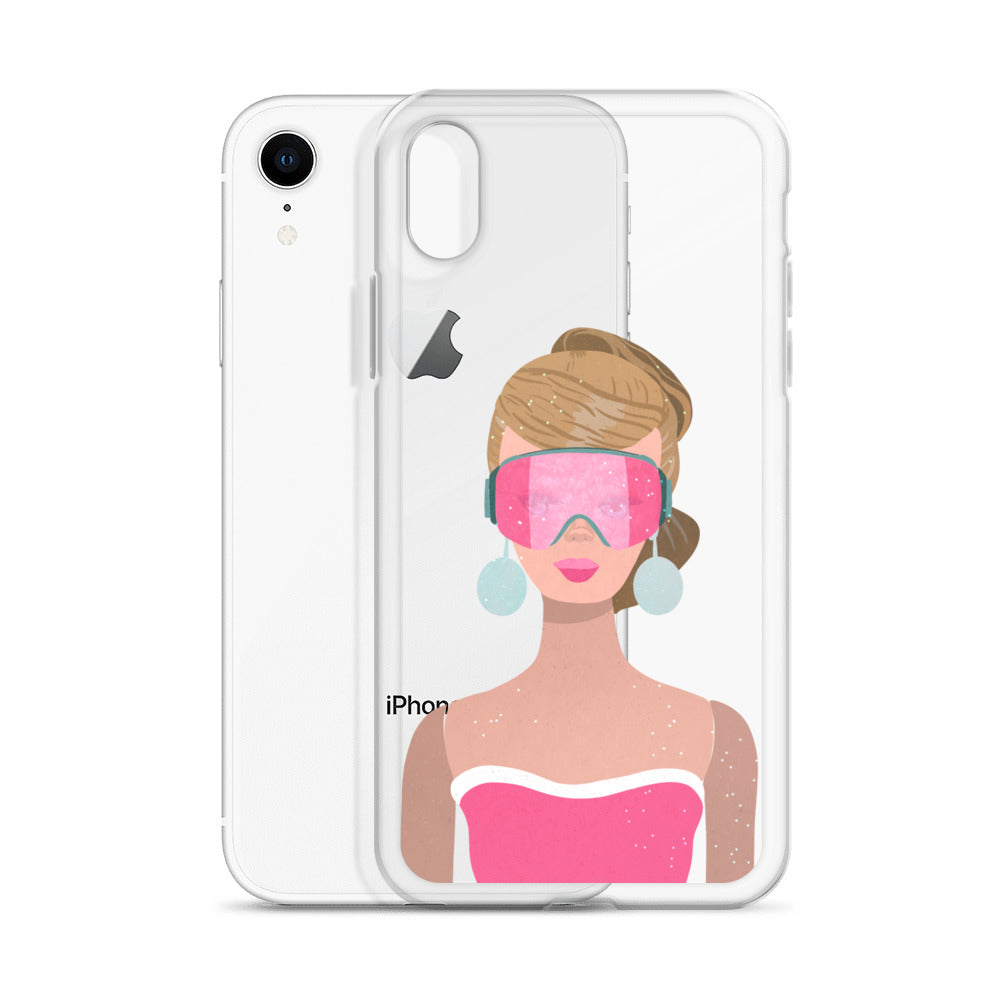 Shreddy Barbie Clear Case for iPhone®