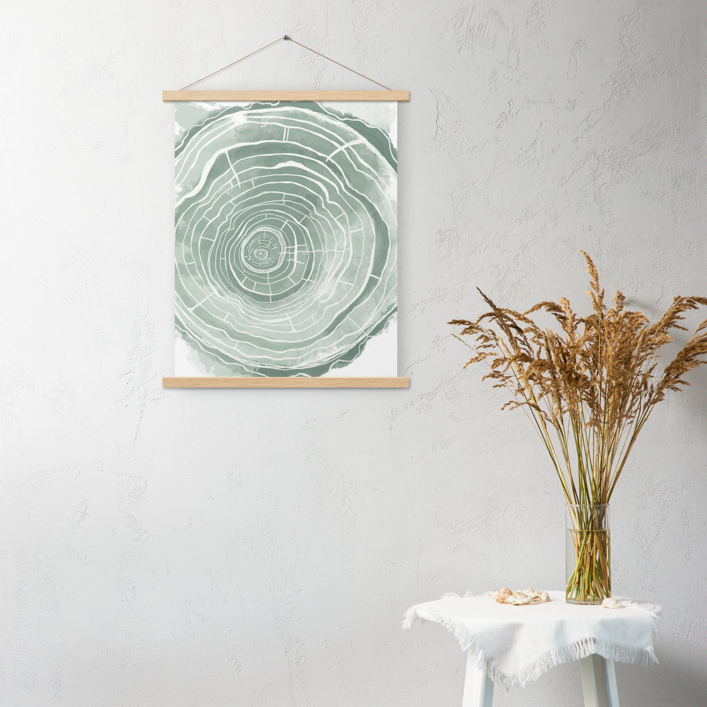 Tree Rings Poster with hangers