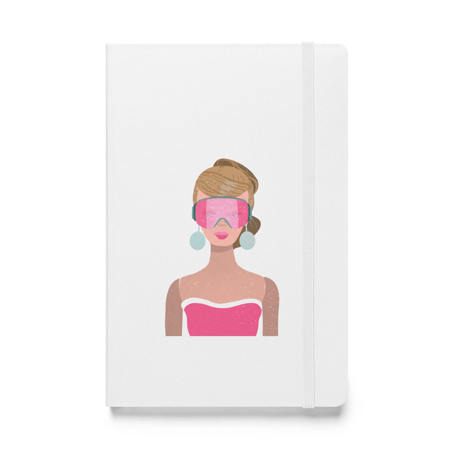 Shreddy Barbie Hardcover bound notebook