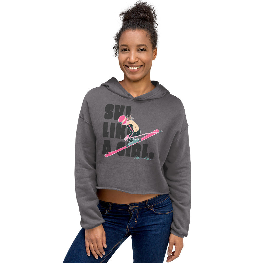 Team Allie SLAG Crop Hoodie