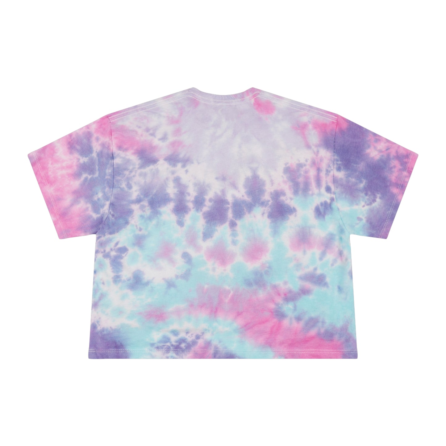 Disabled and Cute Women's Tie-Dye Crop Tee