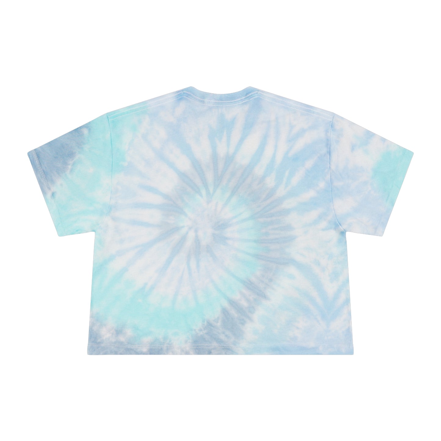 Disabled and Cute Women's Tie-Dye Crop Tee