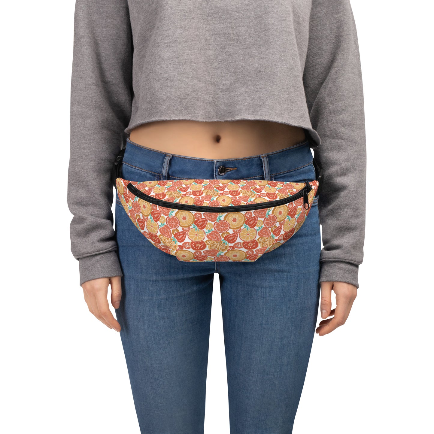 Fruit Print Fanny Pack