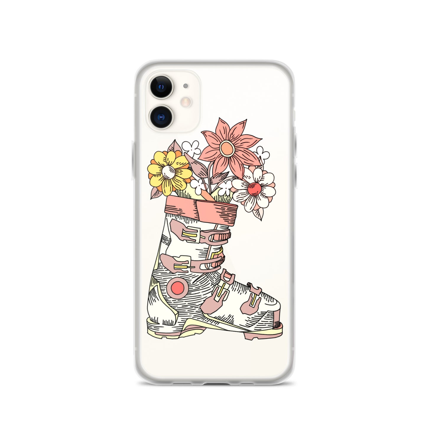 Boot and Blossom Clear Case for iPhone®