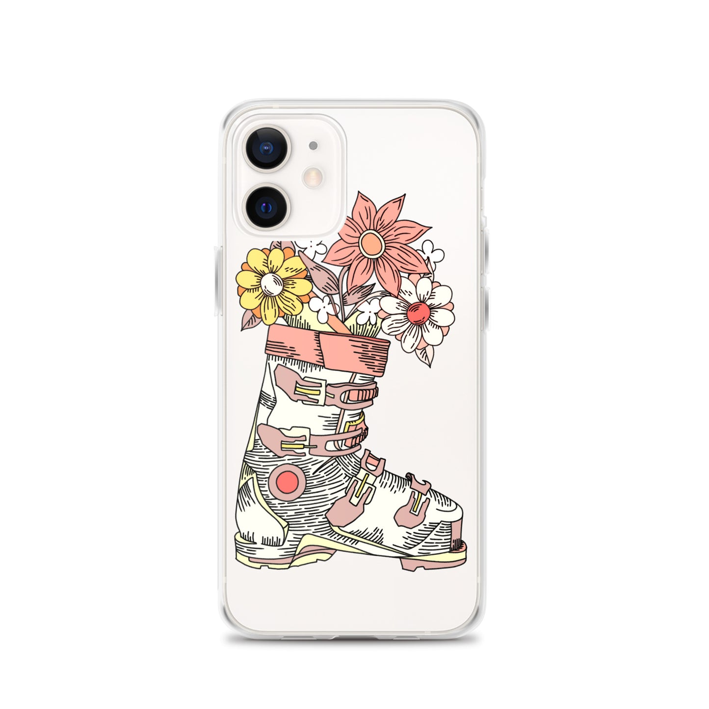 Boot and Blossom Clear Case for iPhone®