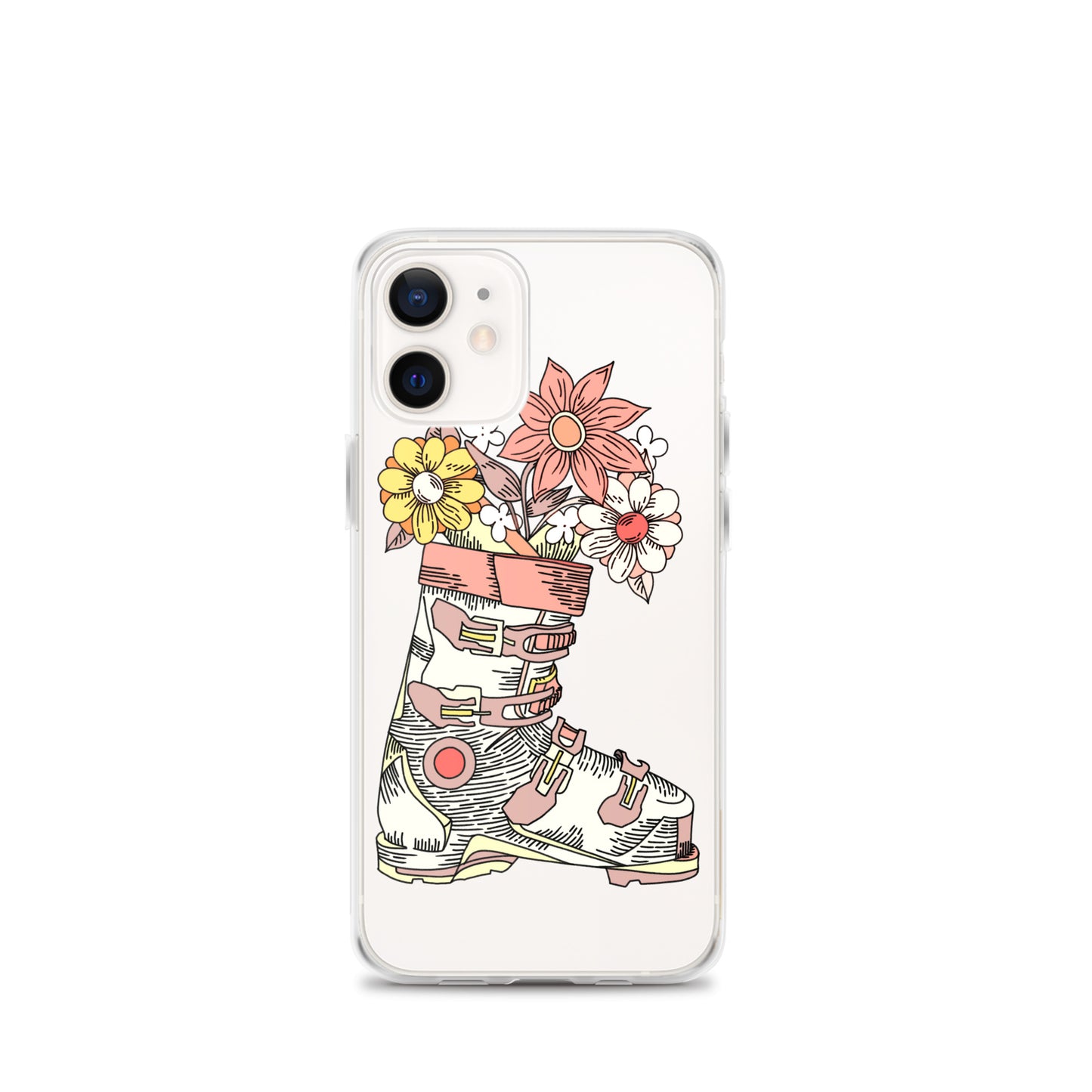 Boot and Blossom Clear Case for iPhone®