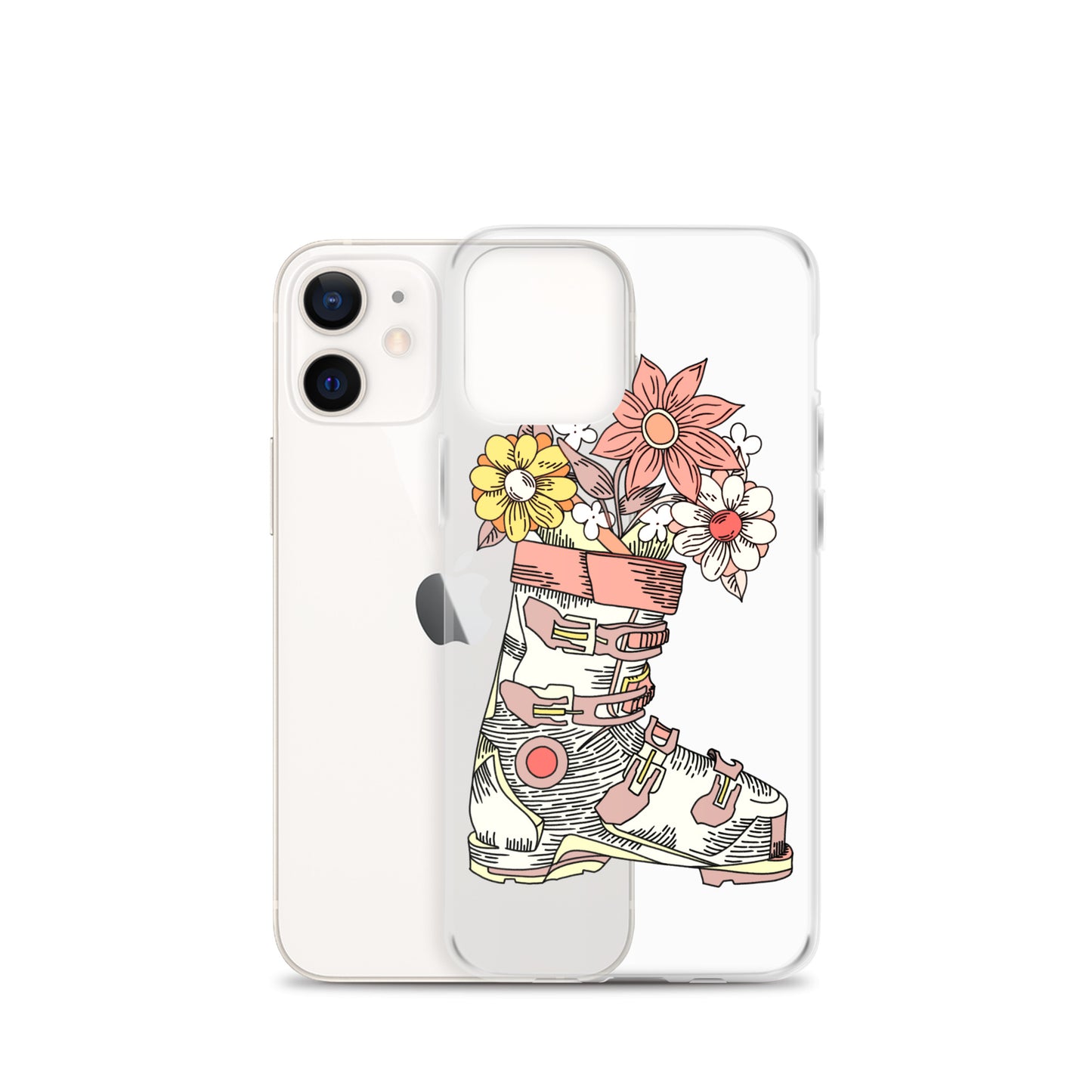 Boot and Blossom Clear Case for iPhone®