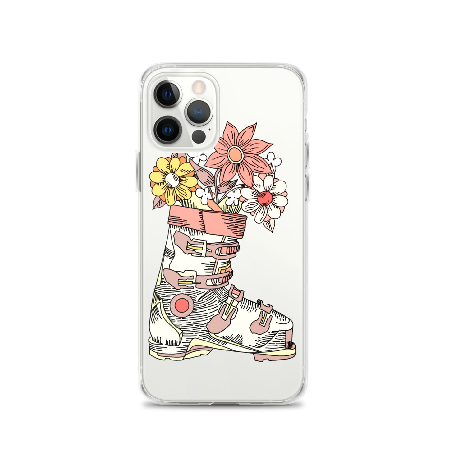 Boot and Blossom Clear Case for iPhone®