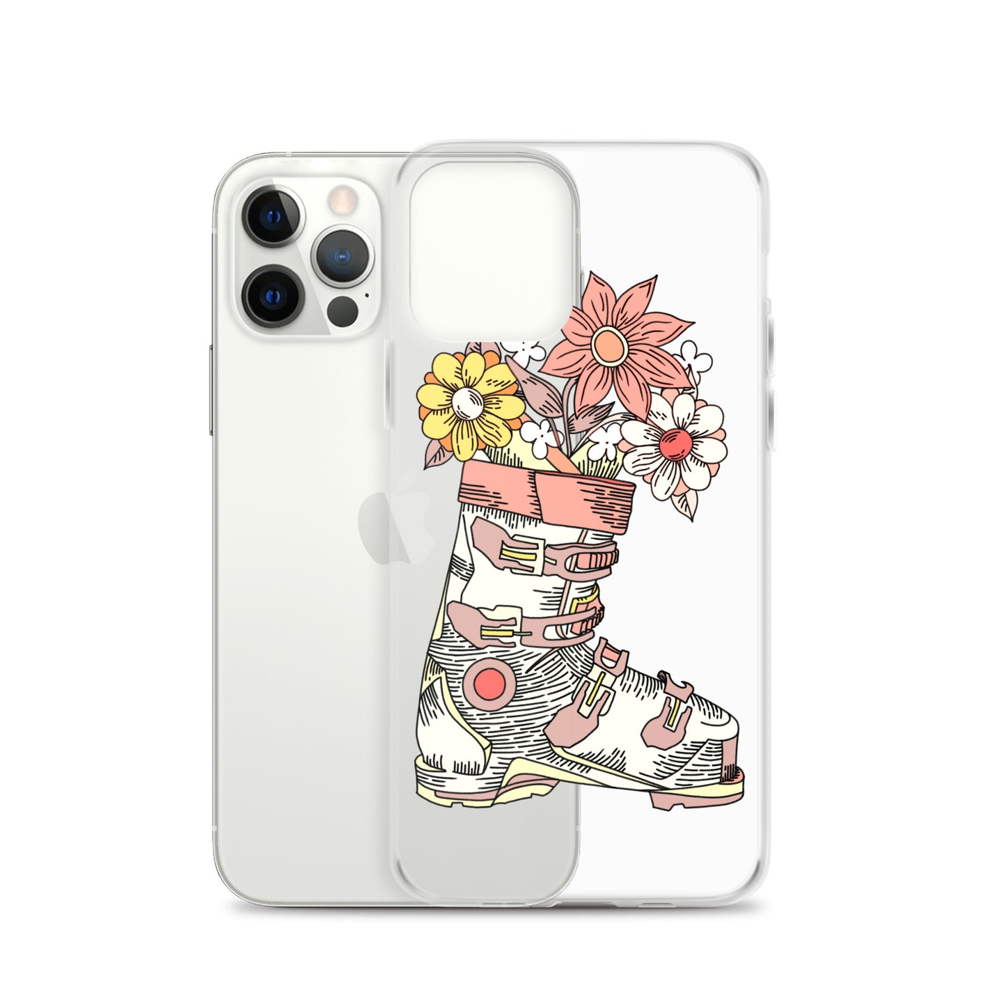 Boot and Blossom Clear Case for iPhone®