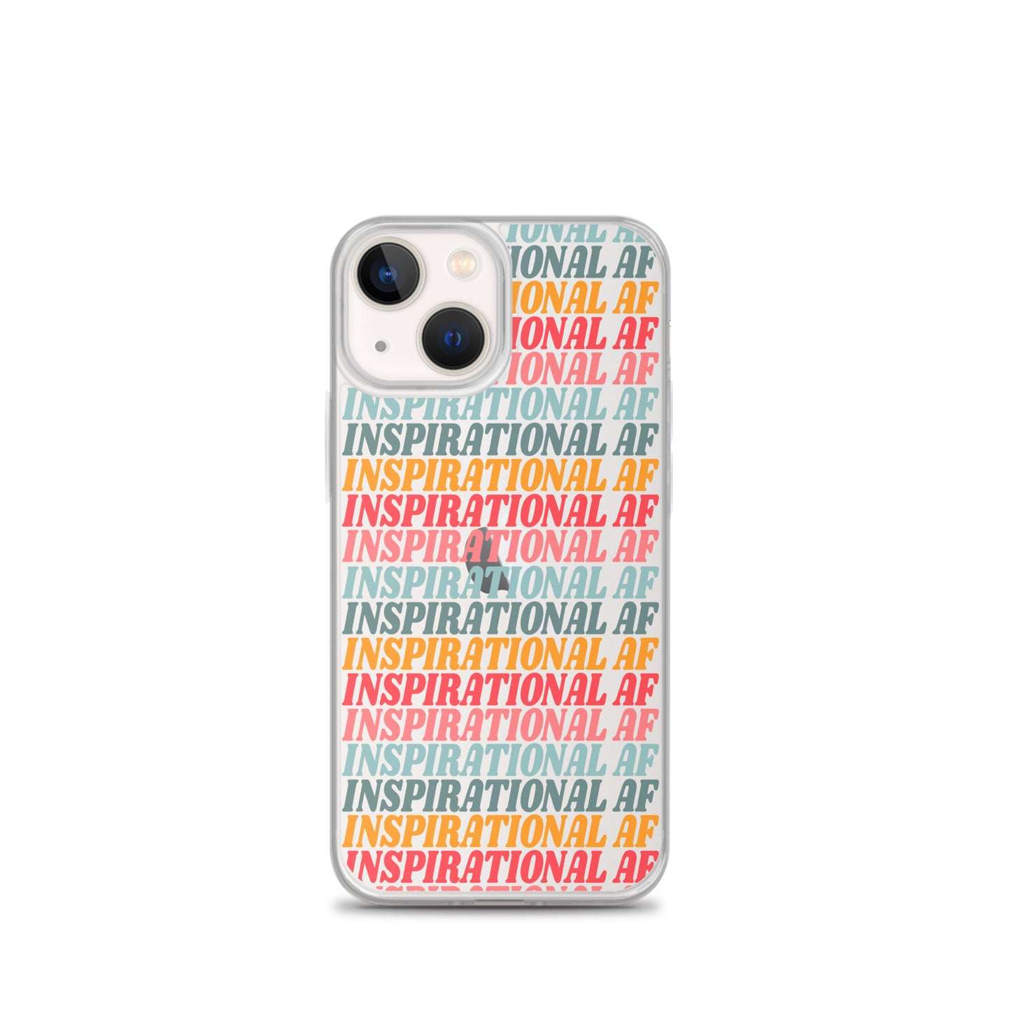 Inspirational AF Clear Case for iPhone®