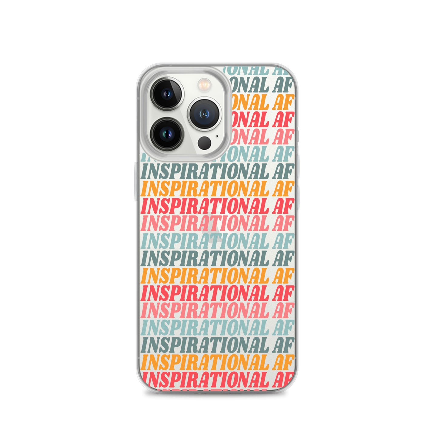 Inspirational AF Clear Case for iPhone®