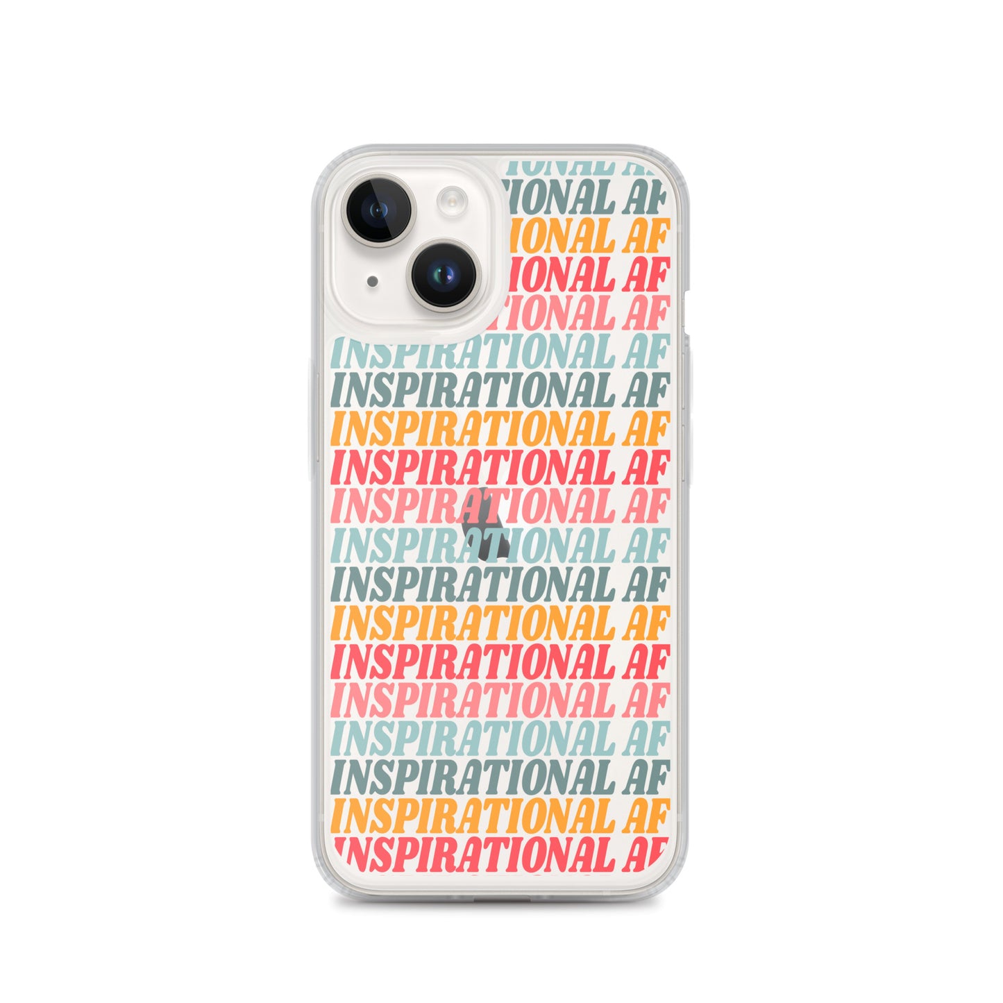 Inspirational AF Clear Case for iPhone®