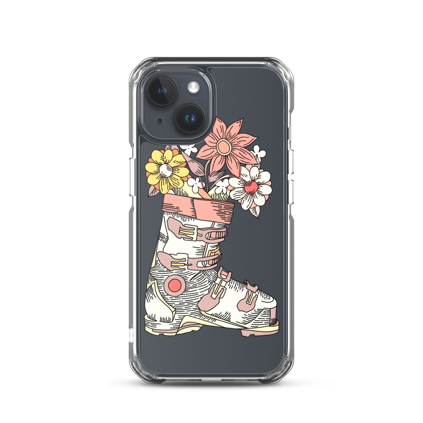 Boot and Blossom Clear Case for iPhone®