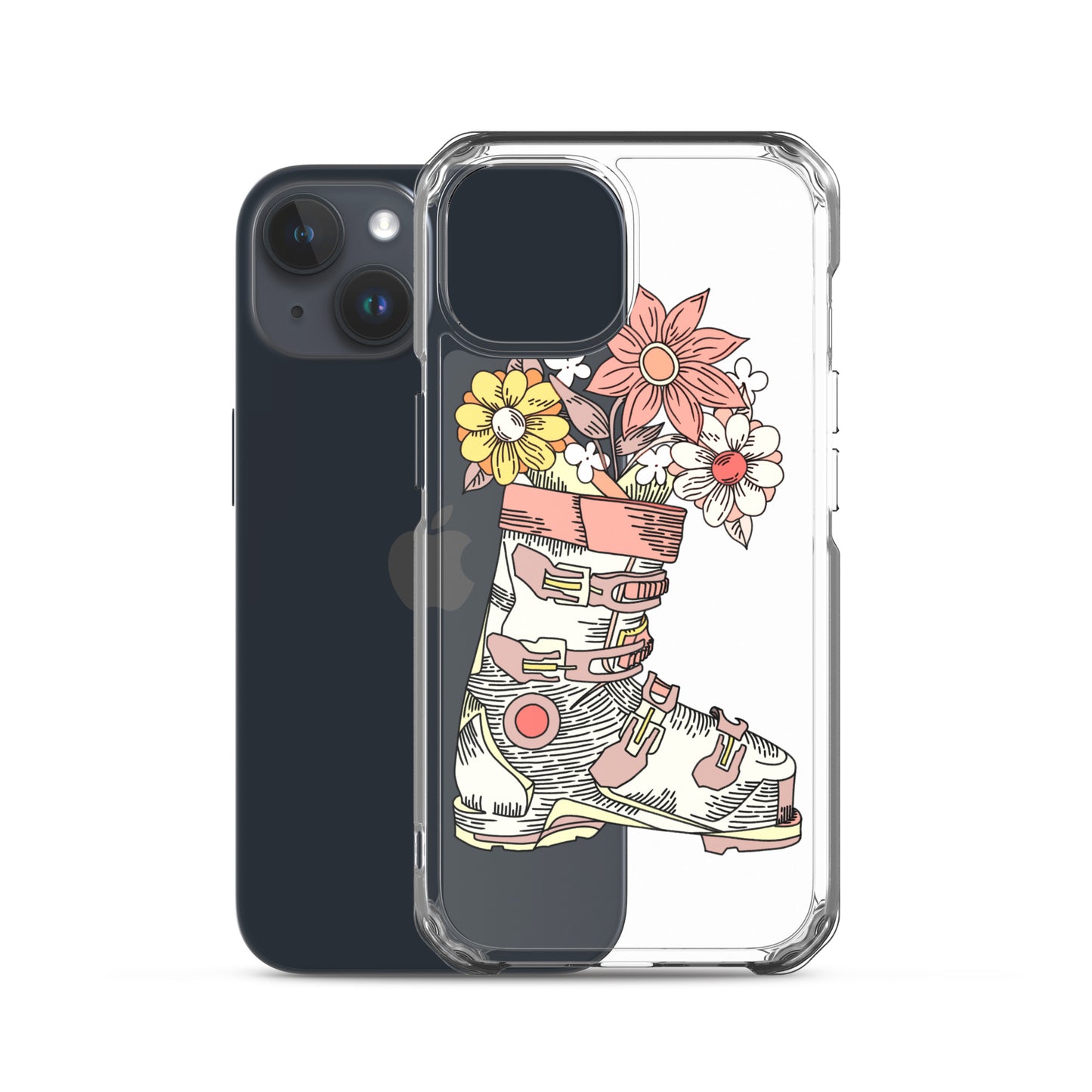 Boot and Blossom Clear Case for iPhone®