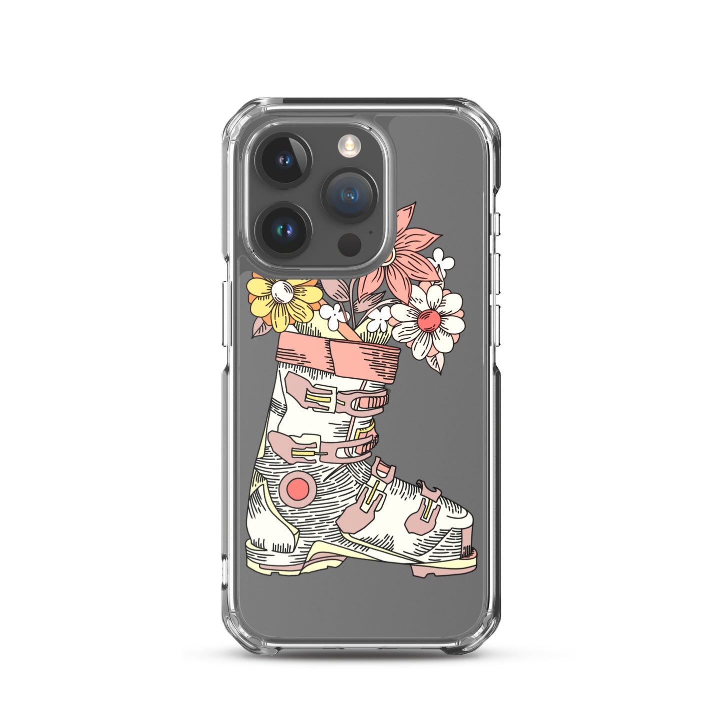 Boot and Blossom Clear Case for iPhone®