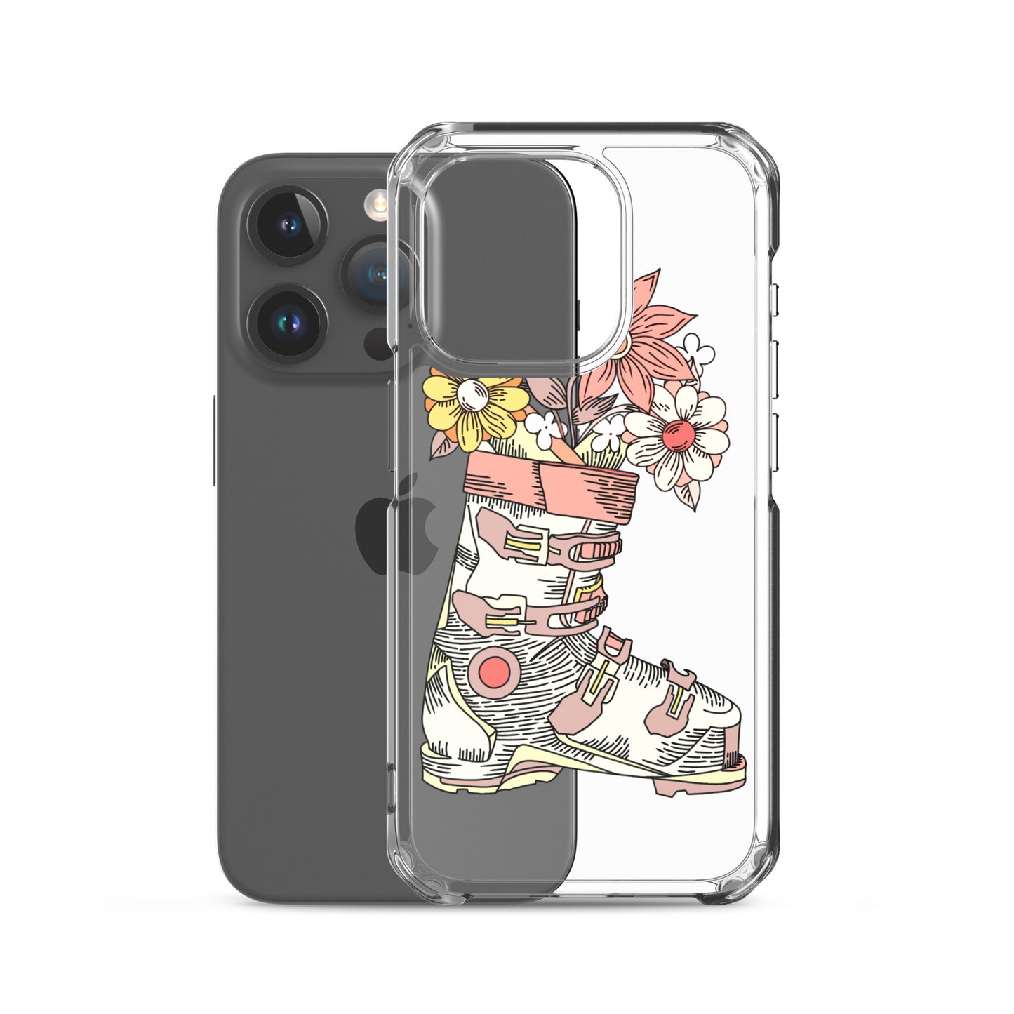 Boot and Blossom Clear Case for iPhone®