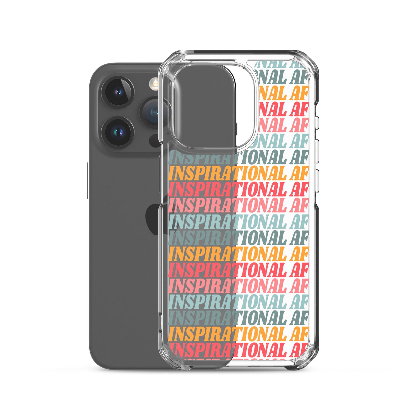 Inspirational AF Clear Case for iPhone®