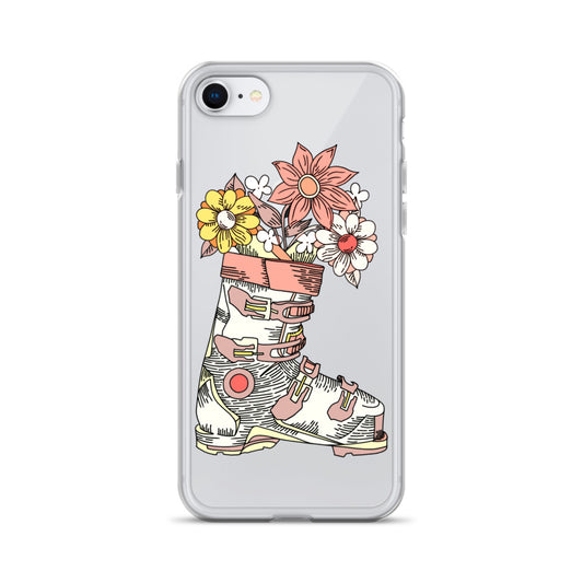 Boot and Blossom Clear Case for iPhone®