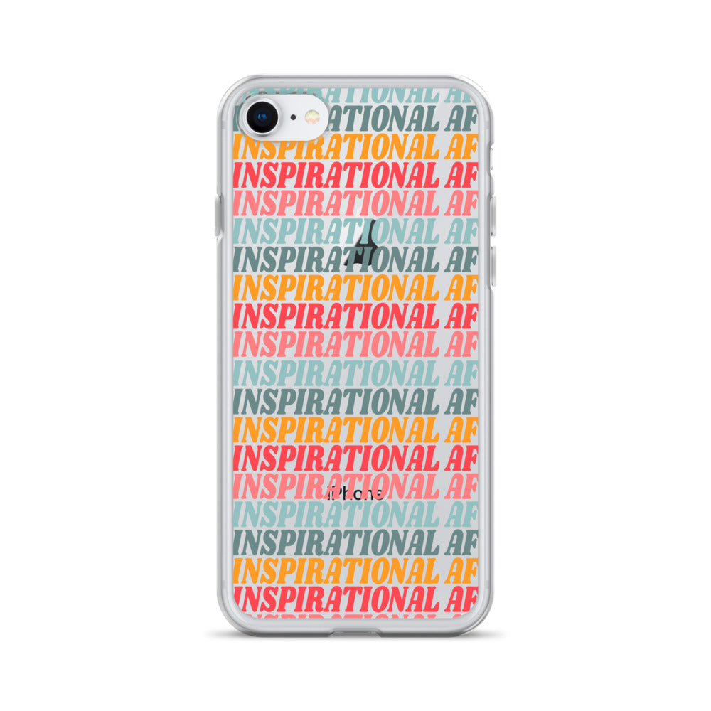 Inspirational AF Clear Case for iPhone®