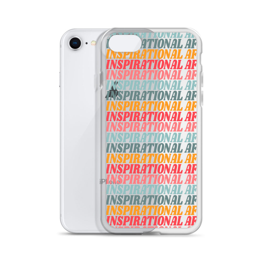 Inspirational AF Clear Case for iPhone®