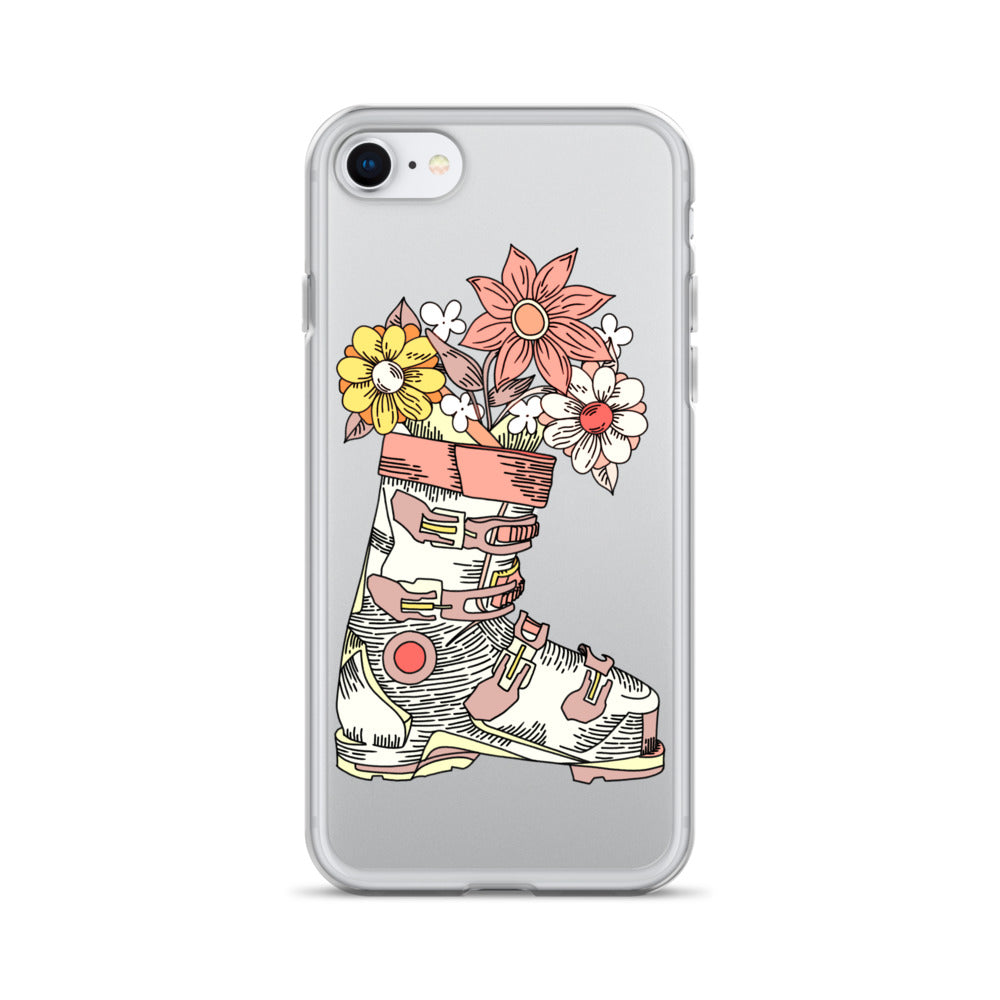 Boot and Blossom Clear Case for iPhone®