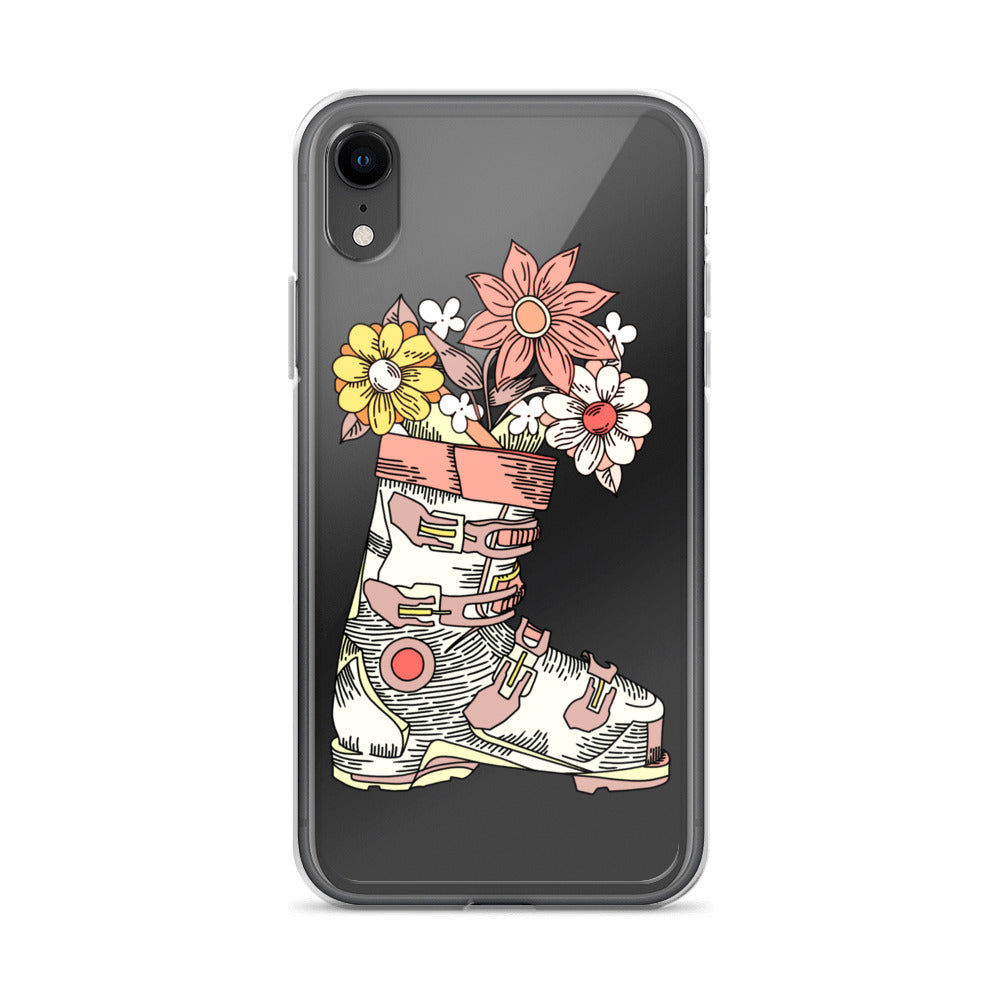 Boot and Blossom Clear Case for iPhone®