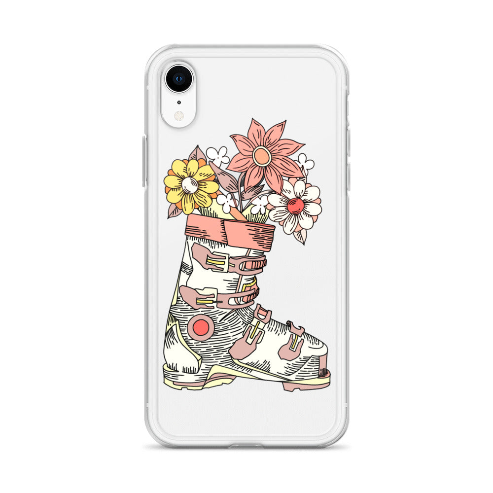 Boot and Blossom Clear Case for iPhone®