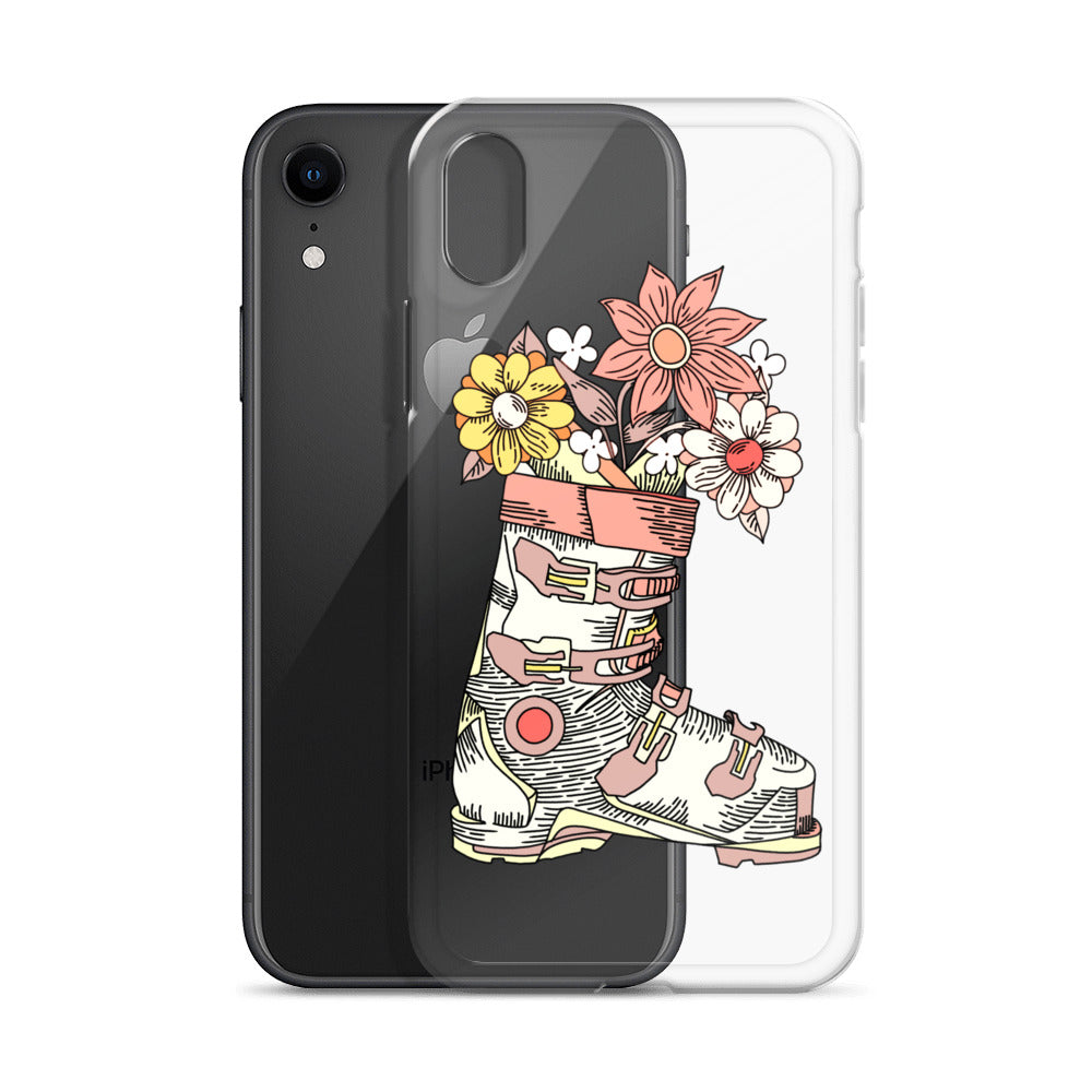 Boot and Blossom Clear Case for iPhone®