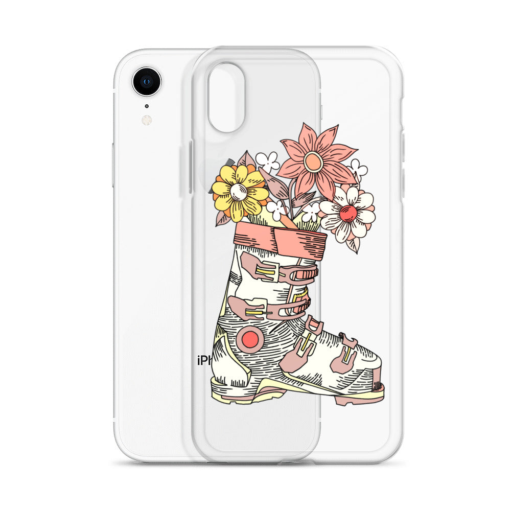 Boot and Blossom Clear Case for iPhone®