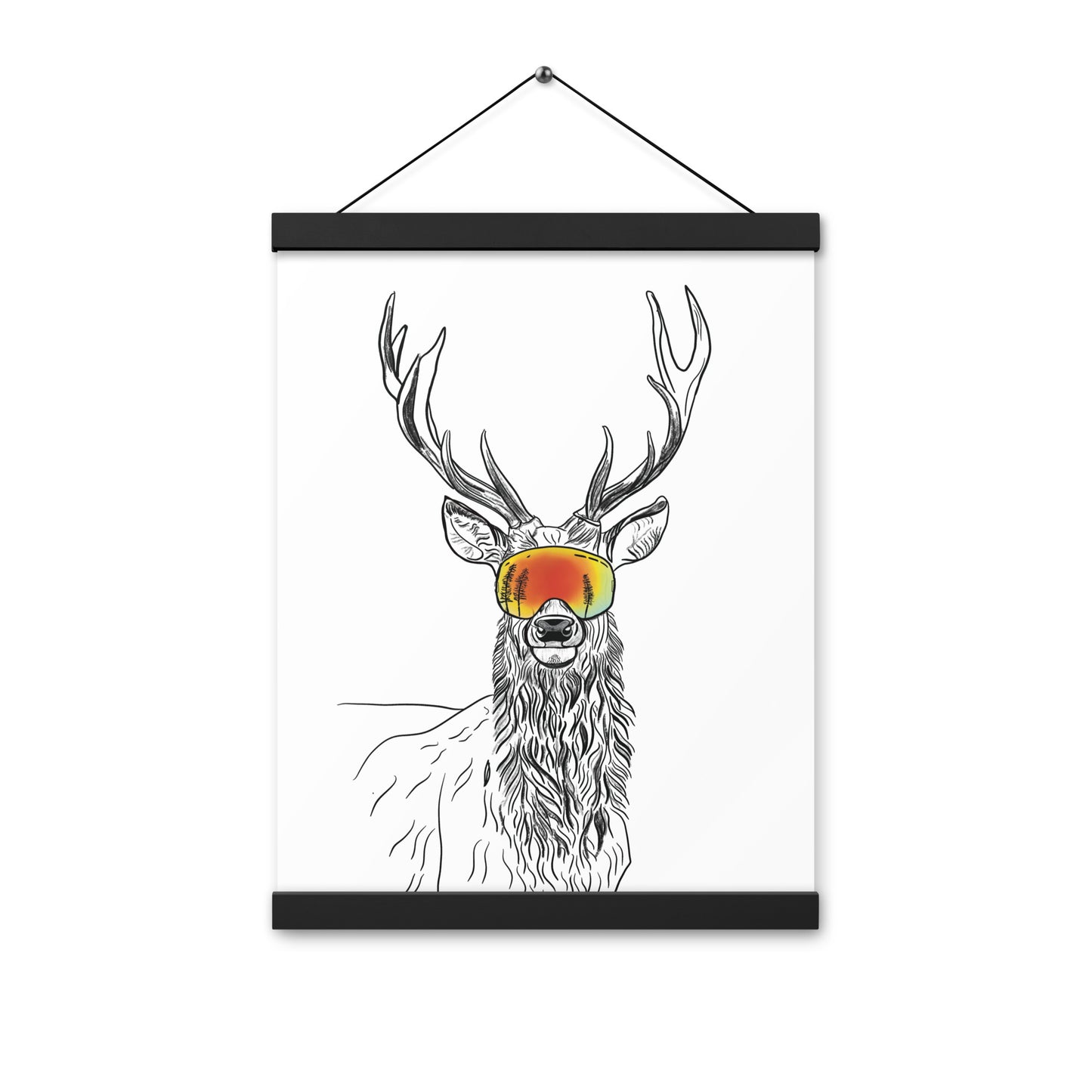 What the Buck Poster with hangers