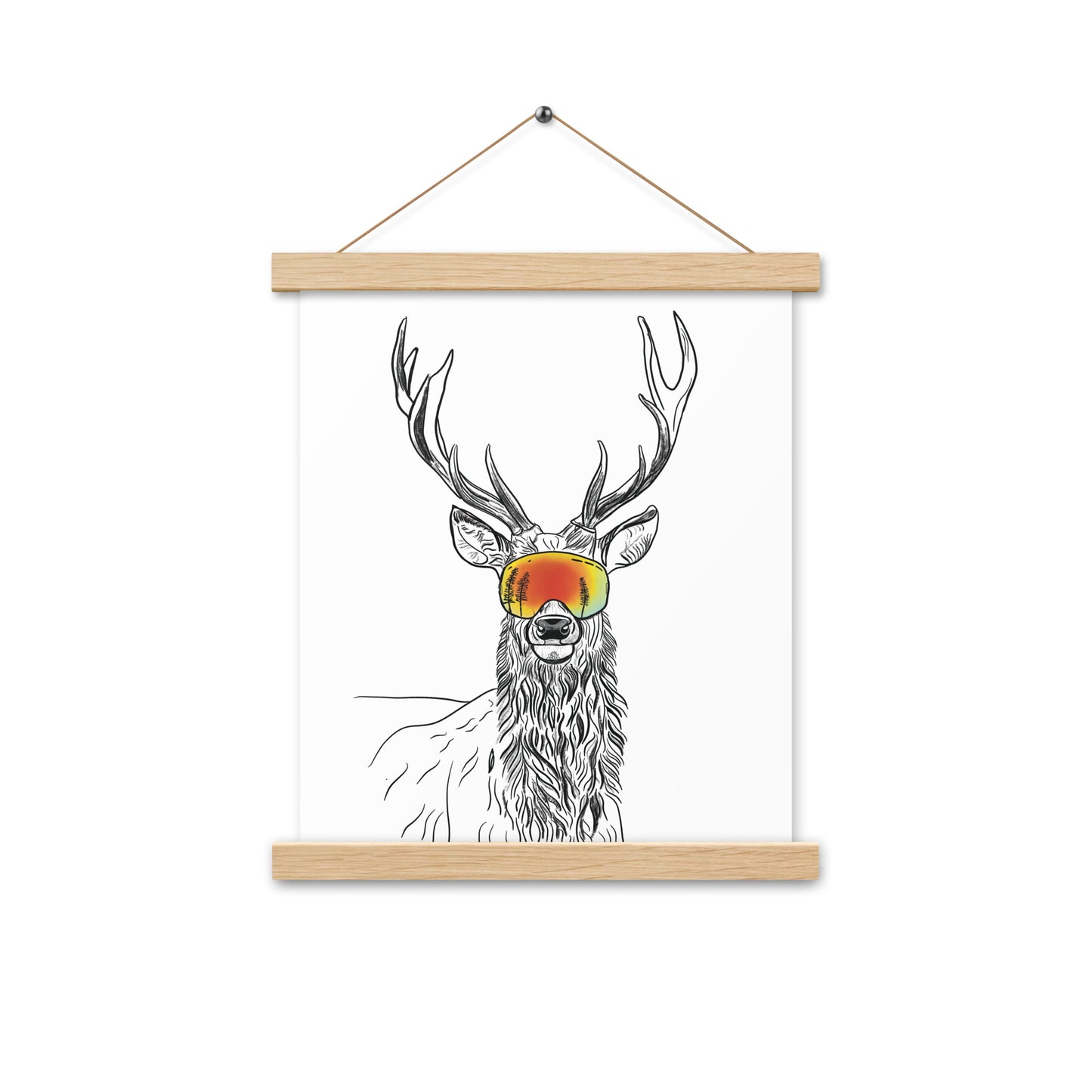 What the Buck Poster with hangers