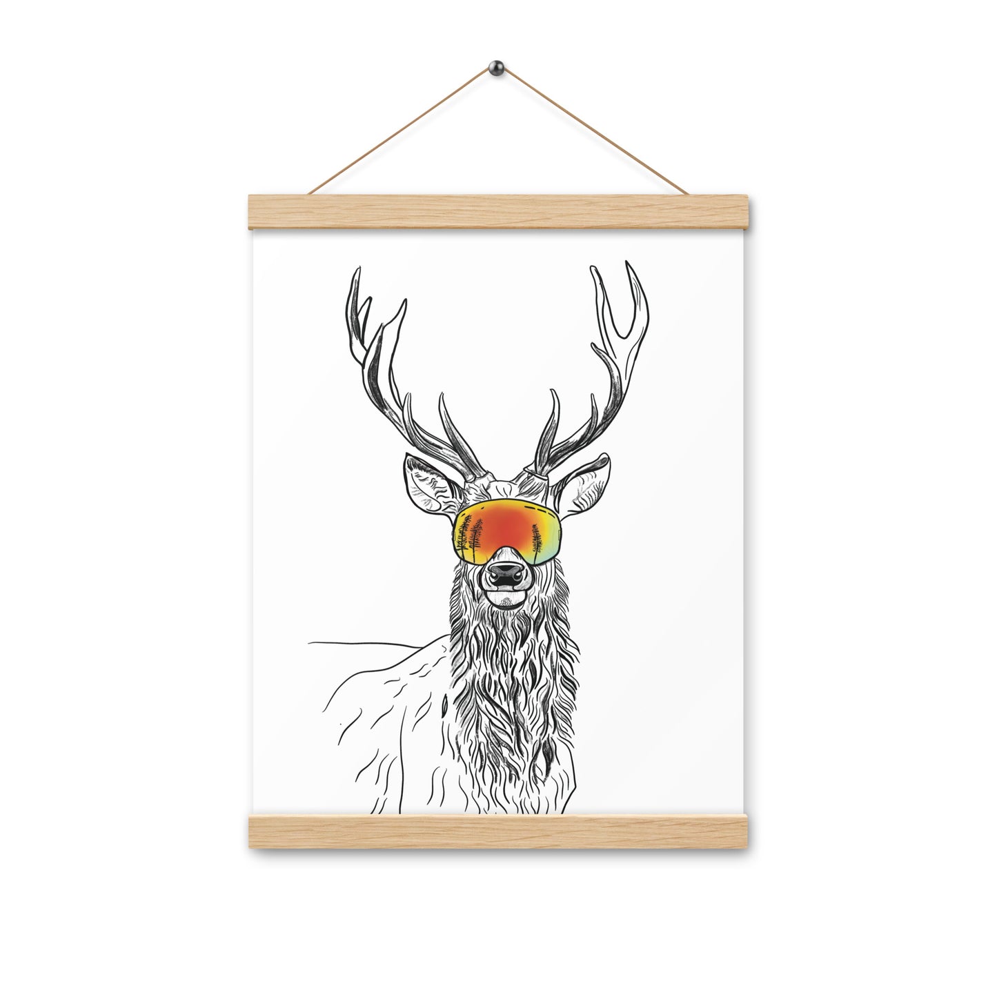 What the Buck Poster with hangers