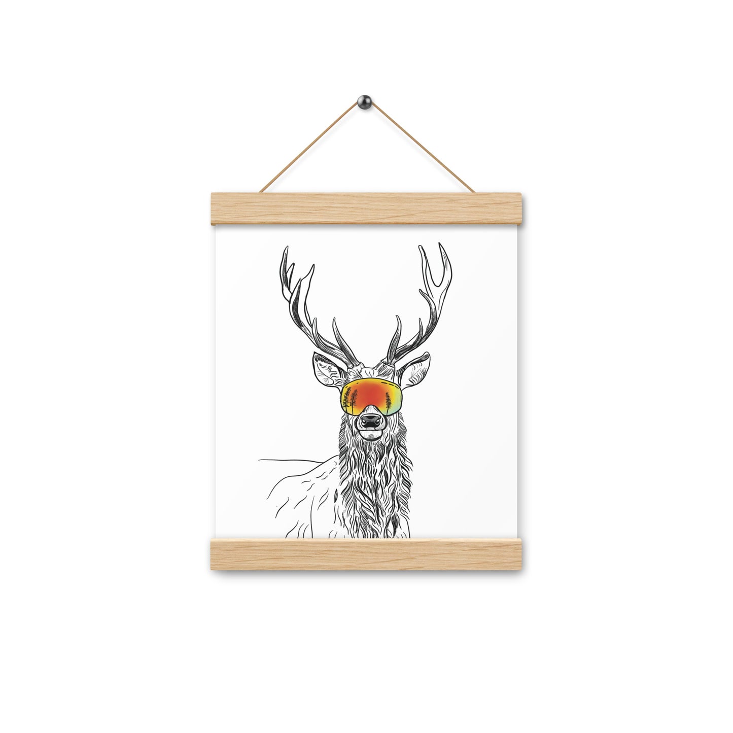 What the Buck Poster with hangers