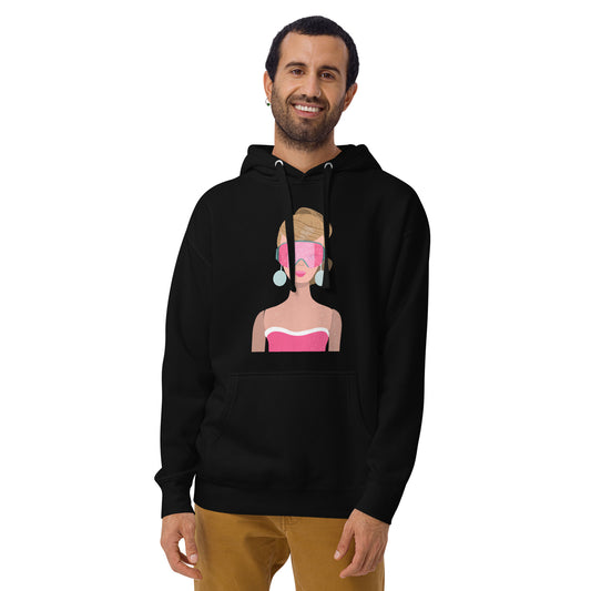 Shreddy Barbie unisex Hoodie