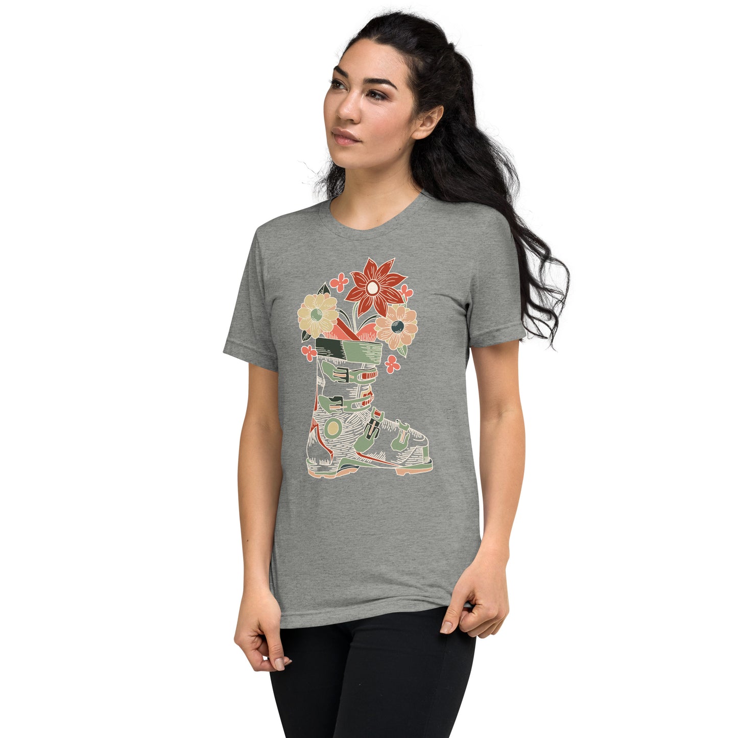 Boot and Blossom Moss Short sleeve t-shirt