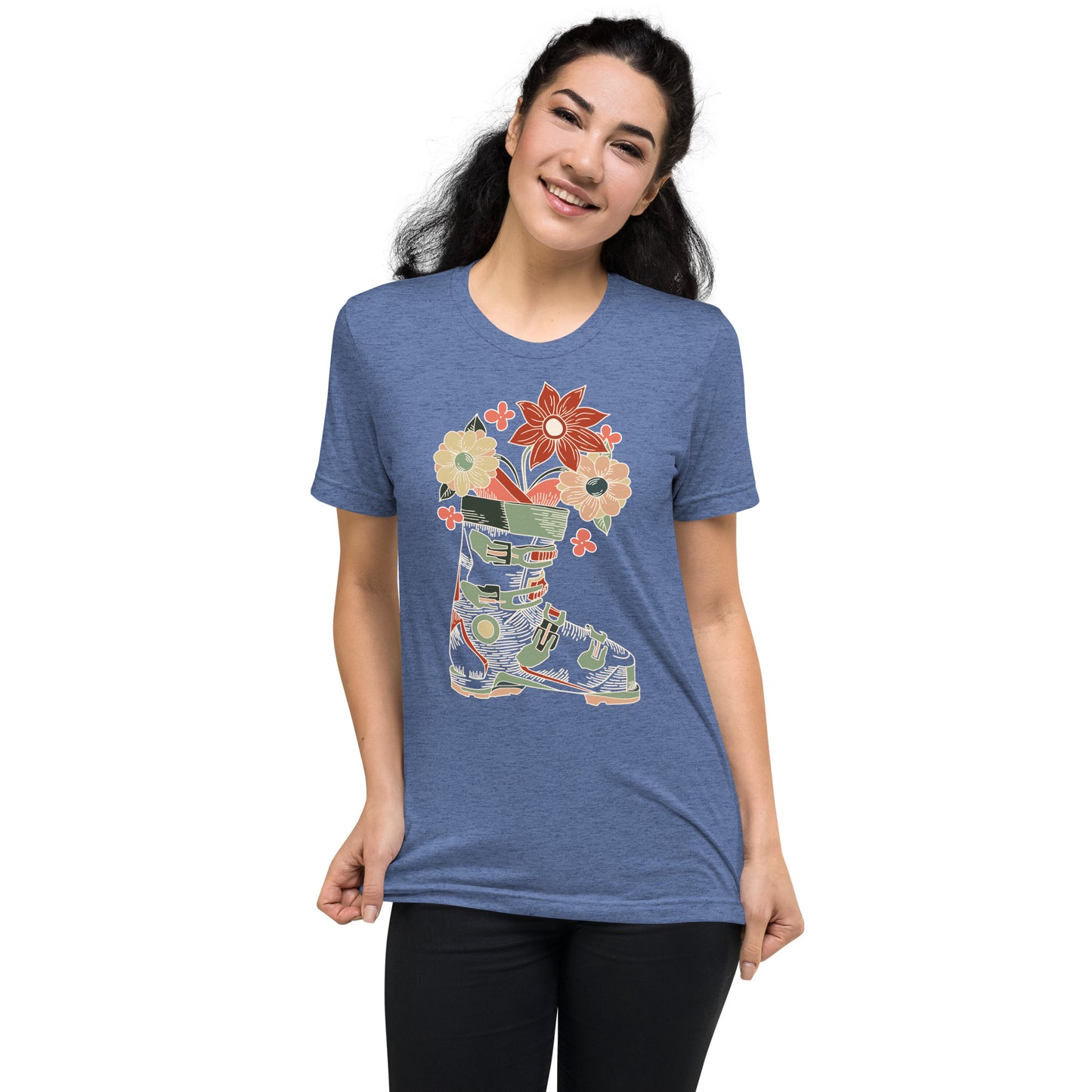 Boot and Blossom Moss Short sleeve t-shirt