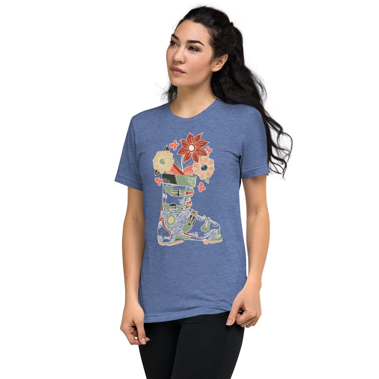 Boot and Blossom Moss Short sleeve t-shirt