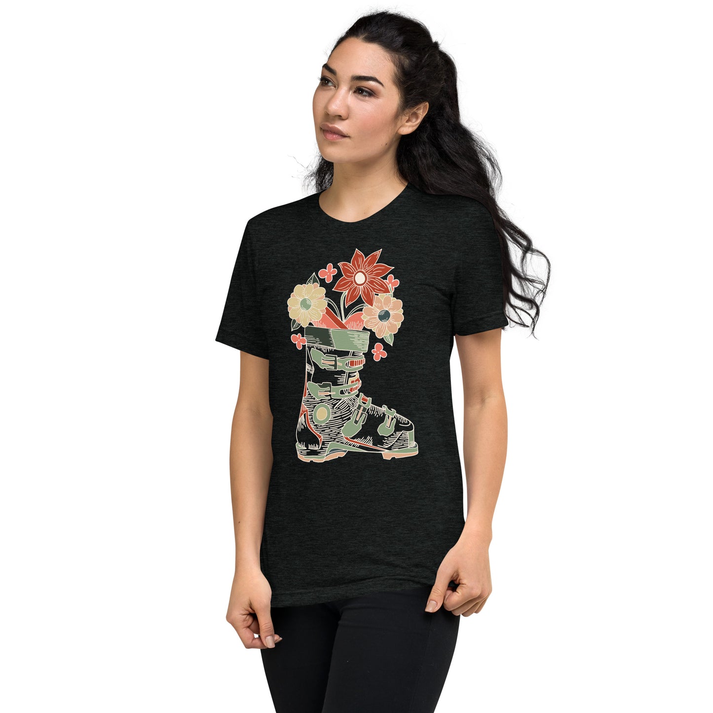 Boot and Blossom Moss Short sleeve t-shirt