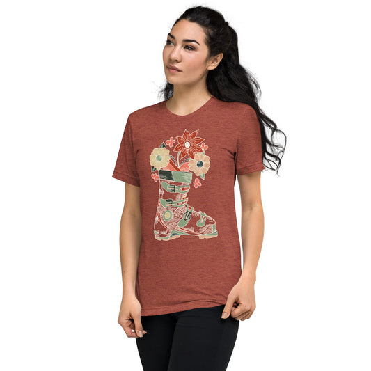 Boot and Blossom Moss Short sleeve t-shirt