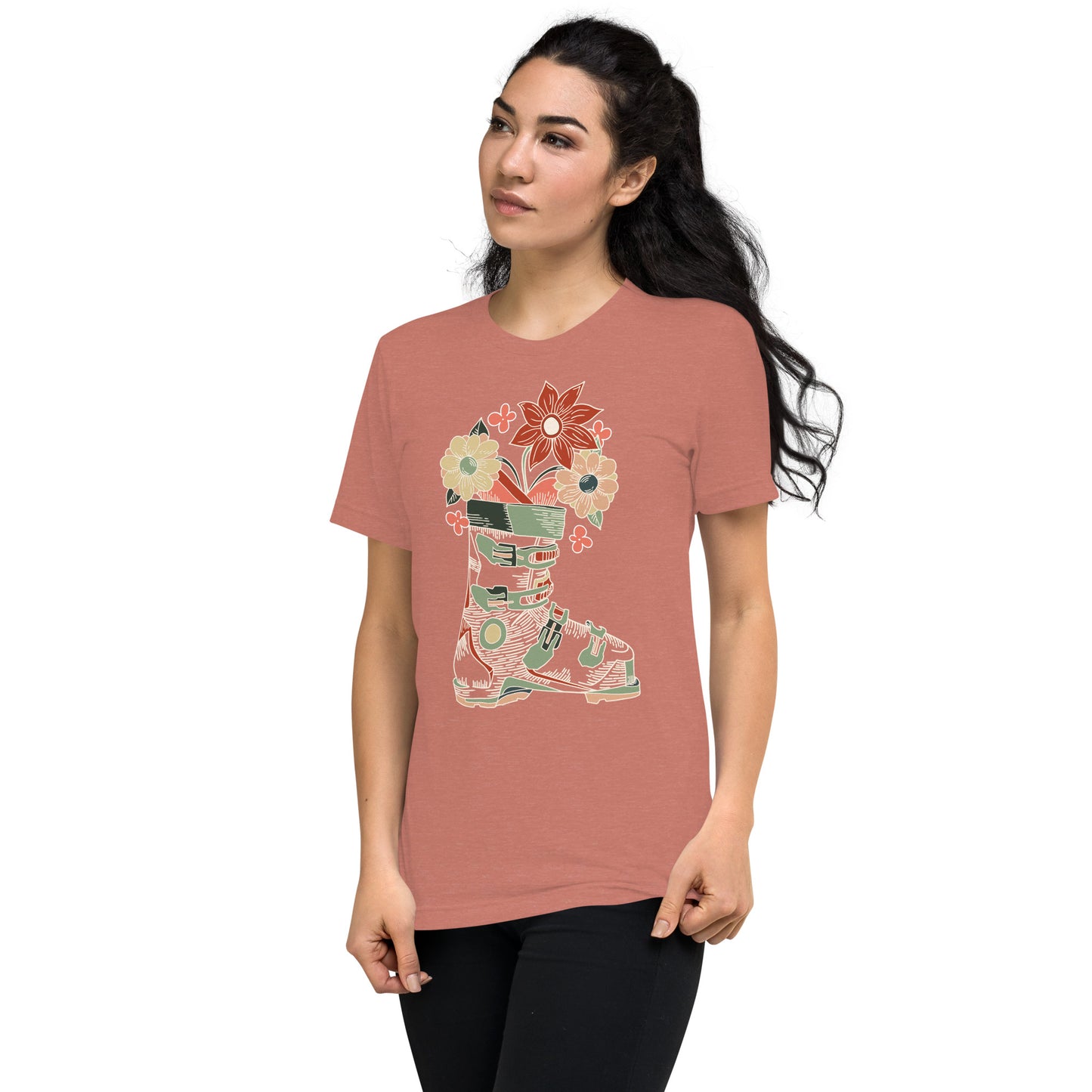 Boot and Blossom Moss Short sleeve t-shirt