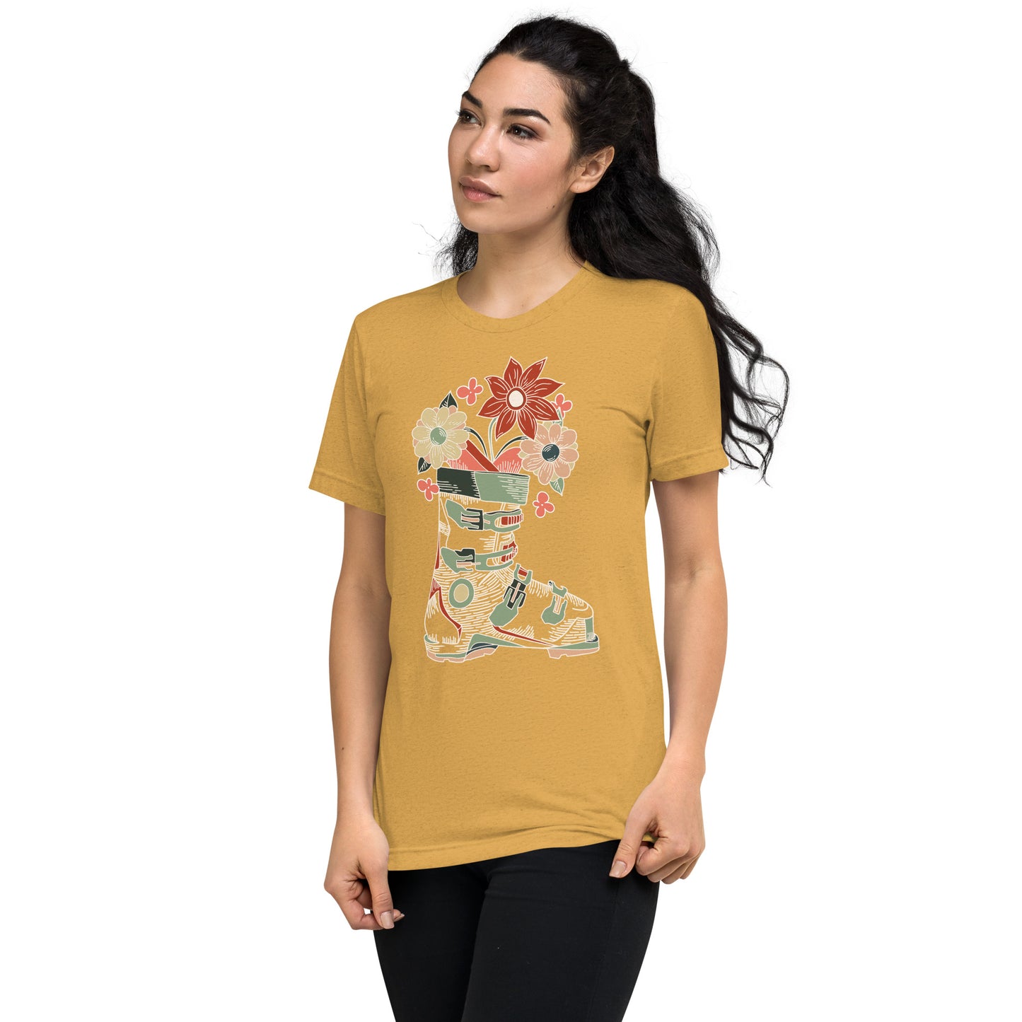 Boot and Blossom Moss Short sleeve t-shirt