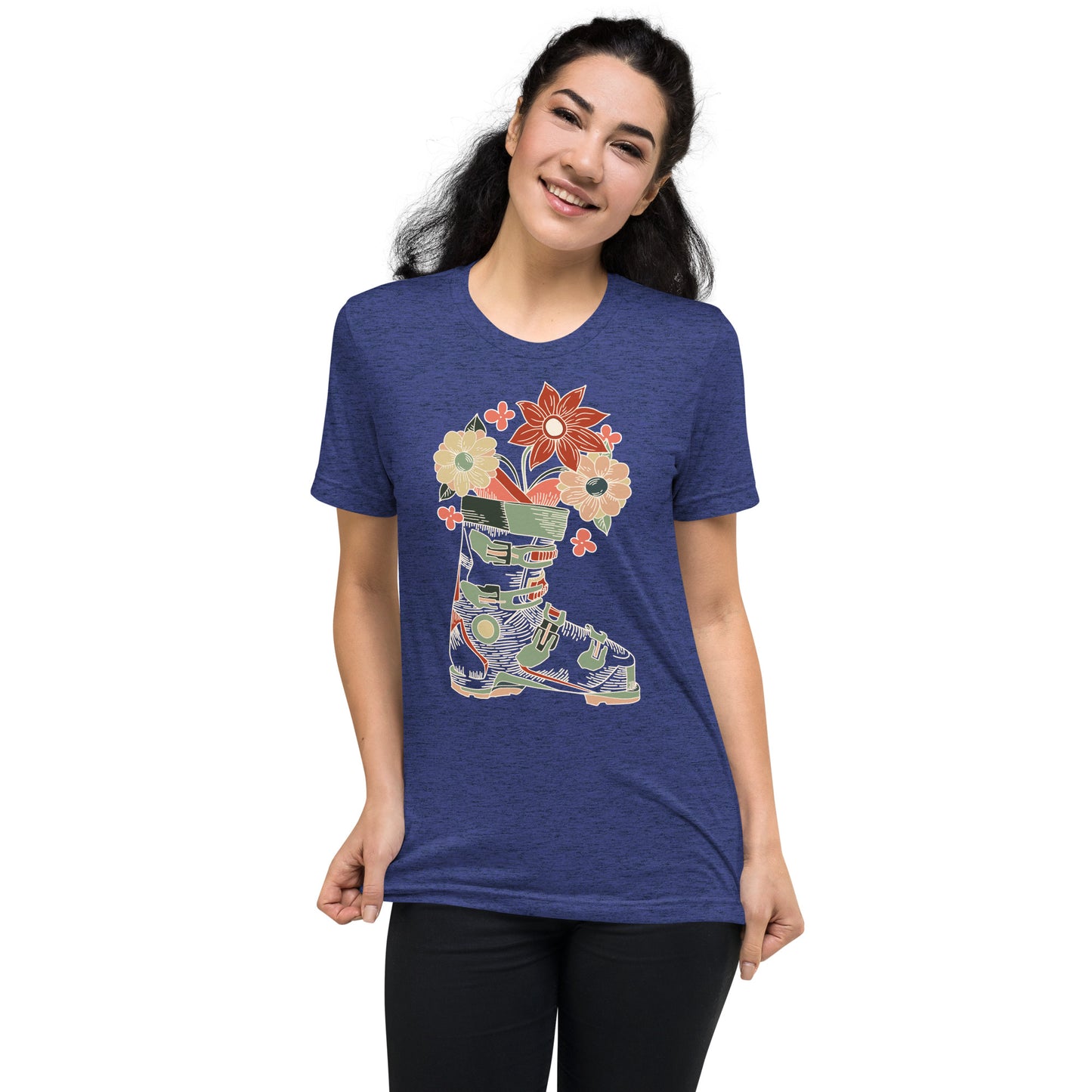 Boot and Blossom Moss Short sleeve t-shirt