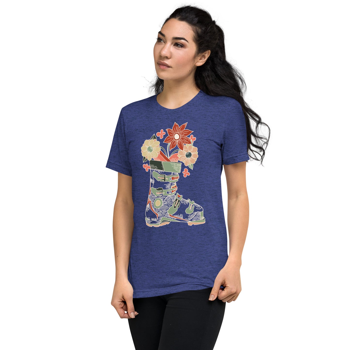 Boot and Blossom Moss Short sleeve t-shirt