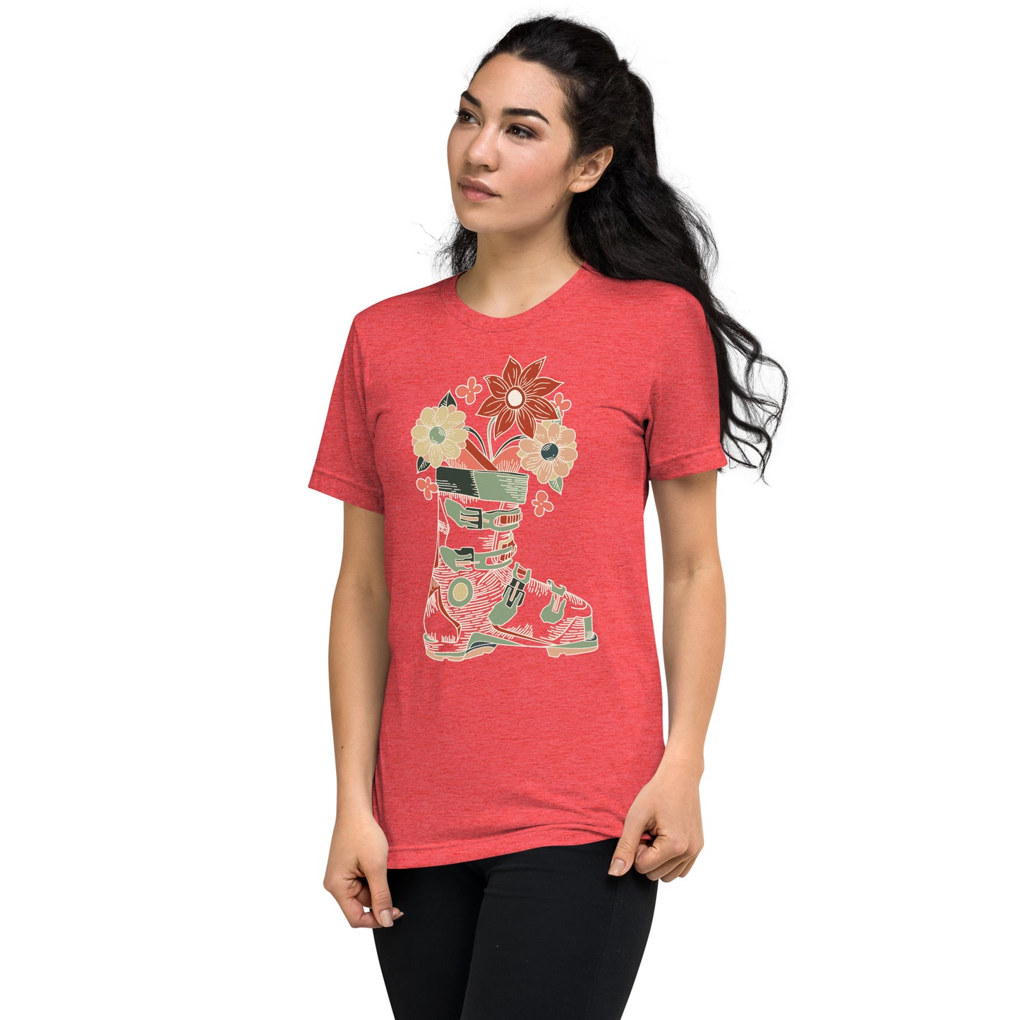 Boot and Blossom Moss Short sleeve t-shirt