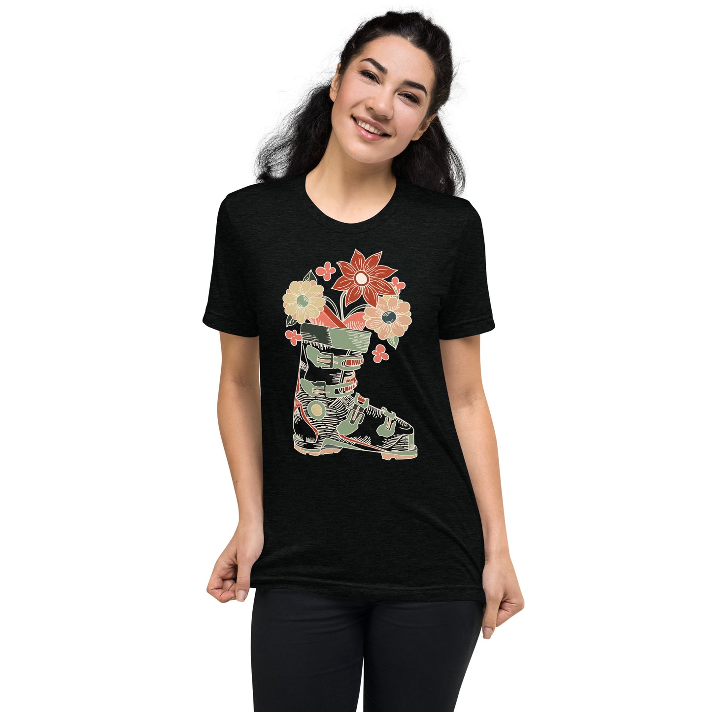 Boot and Blossom Moss Short sleeve t-shirt