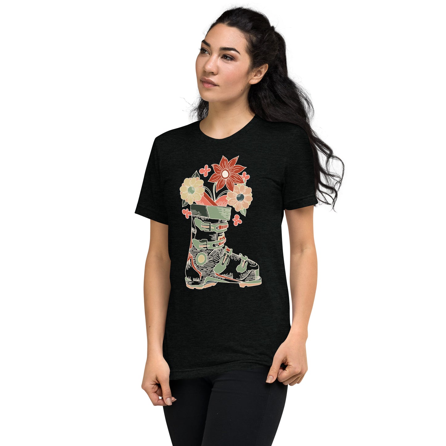 Boot and Blossom Moss Short sleeve t-shirt