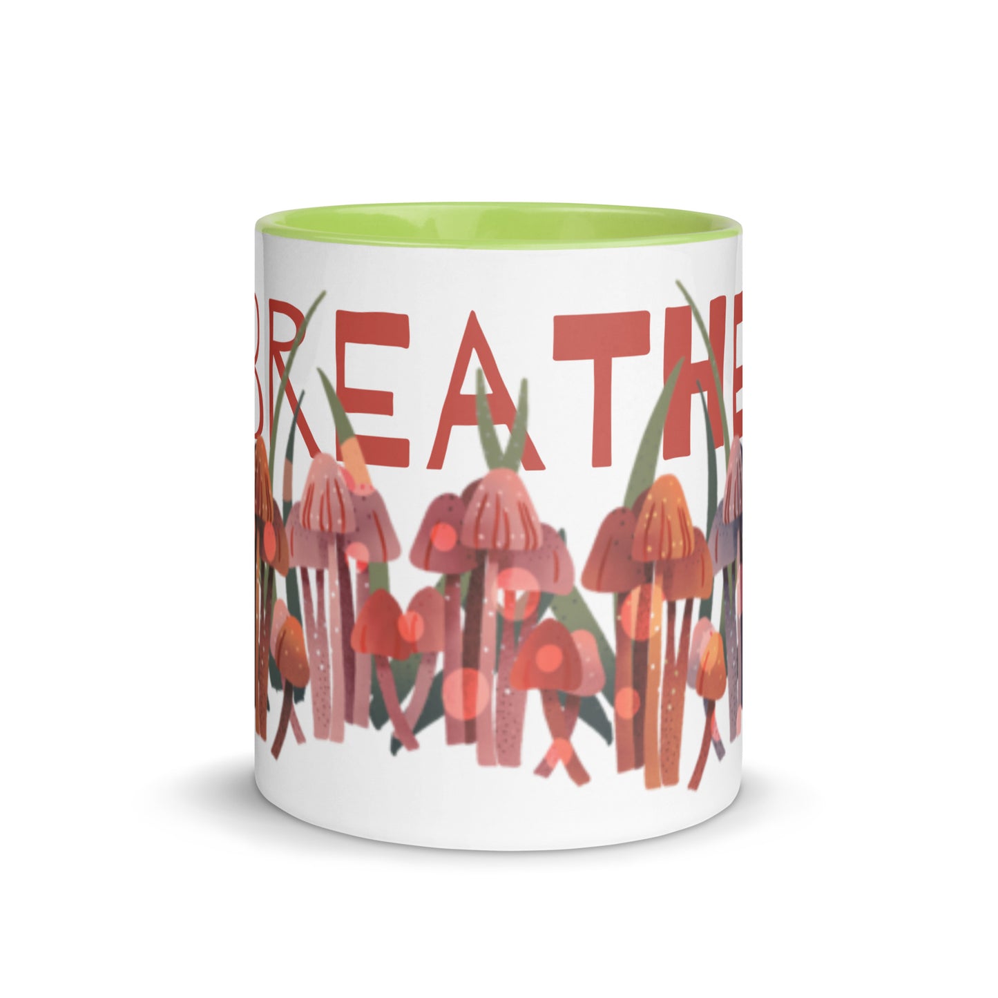 Breathe Mug with Color Inside